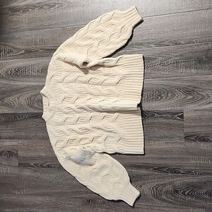 🦜 Missguided oversized Cableknit sweater 🦜